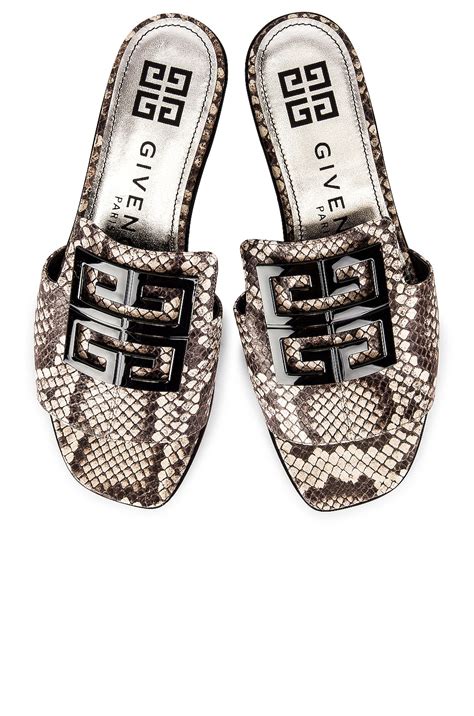 givenchy marshmellow slides|givenchy 4g flat mule sandals.